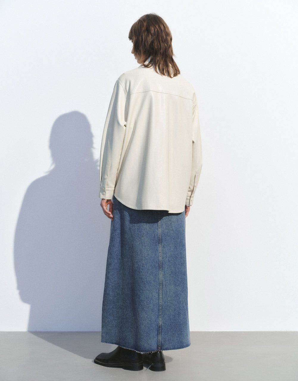 Press Button Loose Jacket sold by Urban Revivo product image thumbnail 4