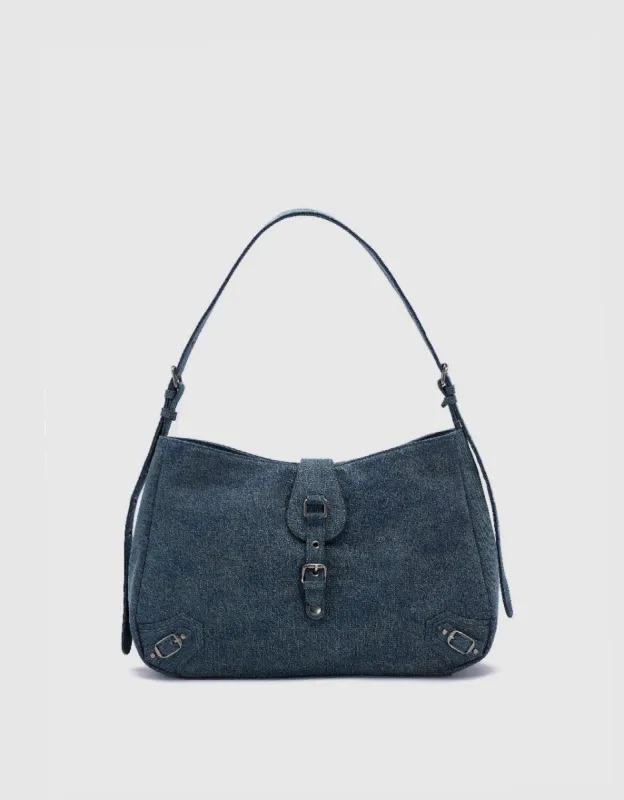 人気【Ming London】Cute Wander Denim ショルダーバッグ Cute Wander Denim Shoulder Bag | Parallel