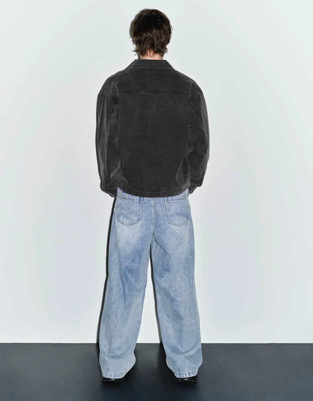 Button Up Denim Jacket sold by Urban Revivo product image thumbnail 4