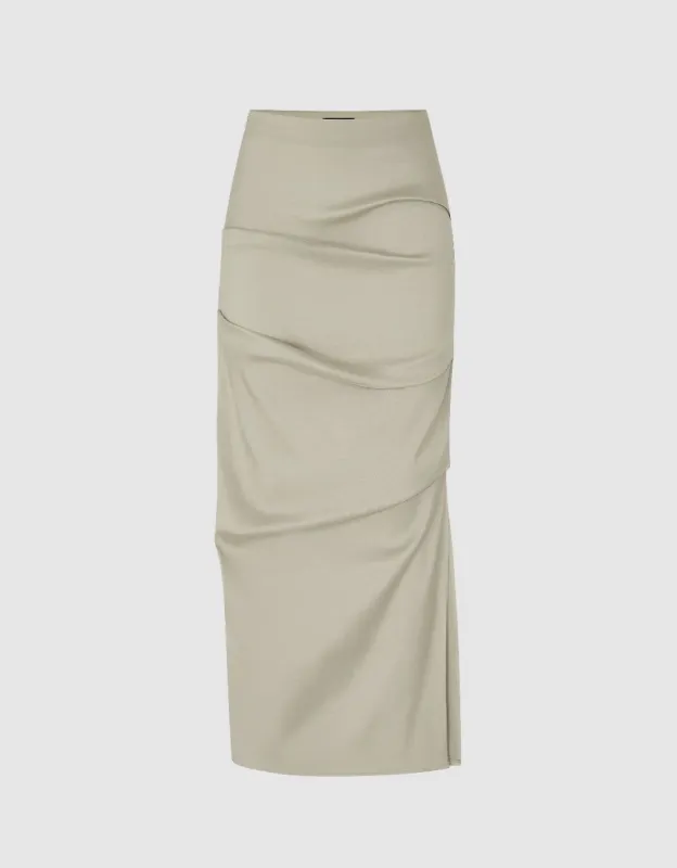 Ruched Skinny Skirt sold by Urban Revivo