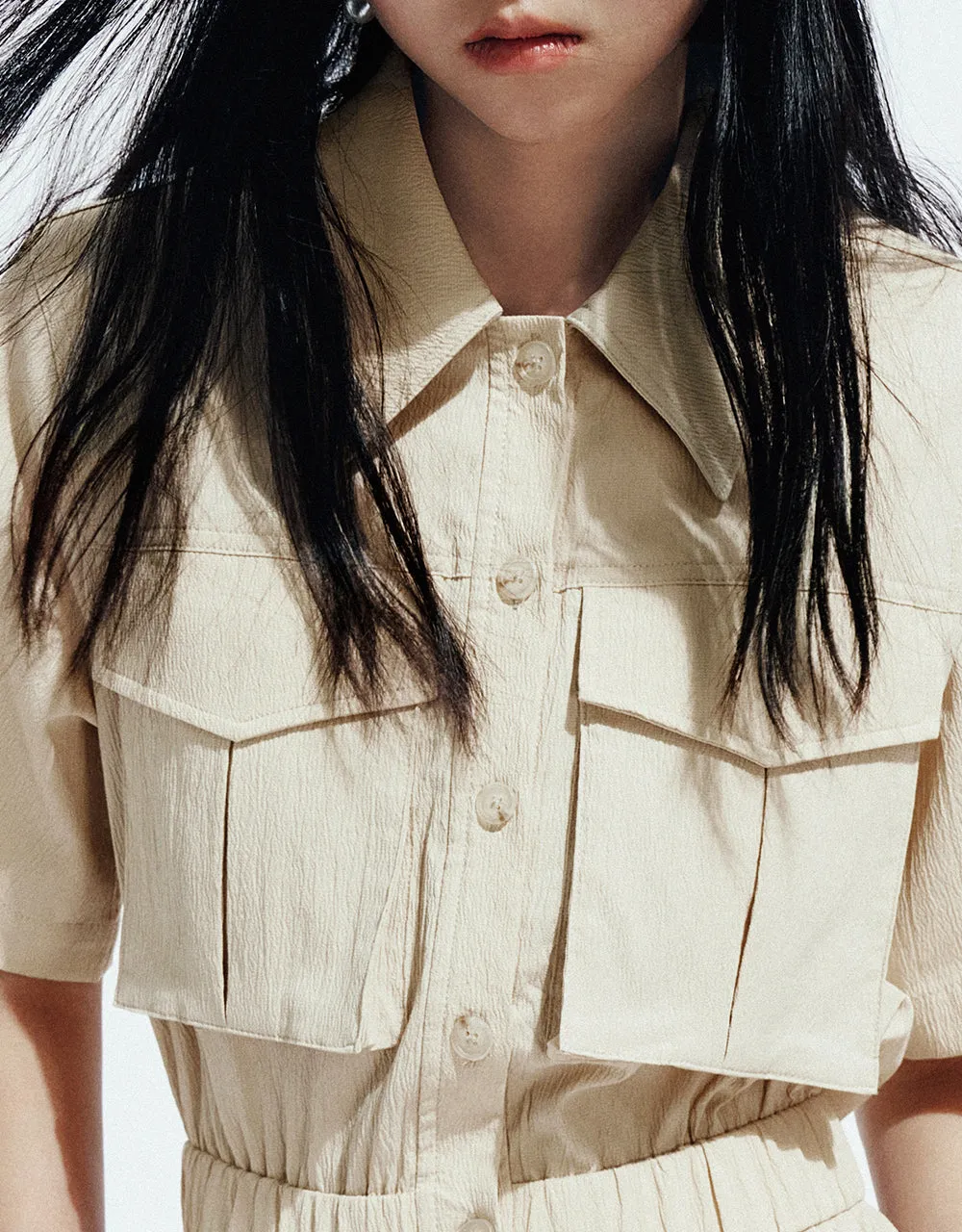 Elastic Waist Jumpsuit sold by Urban Revivo product image thumbnail 4