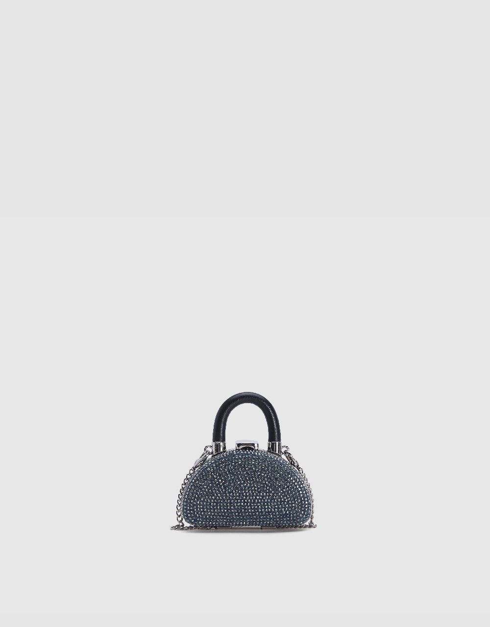 Rhinestone Décor Denim Mini Bag sold by Urban Revivo