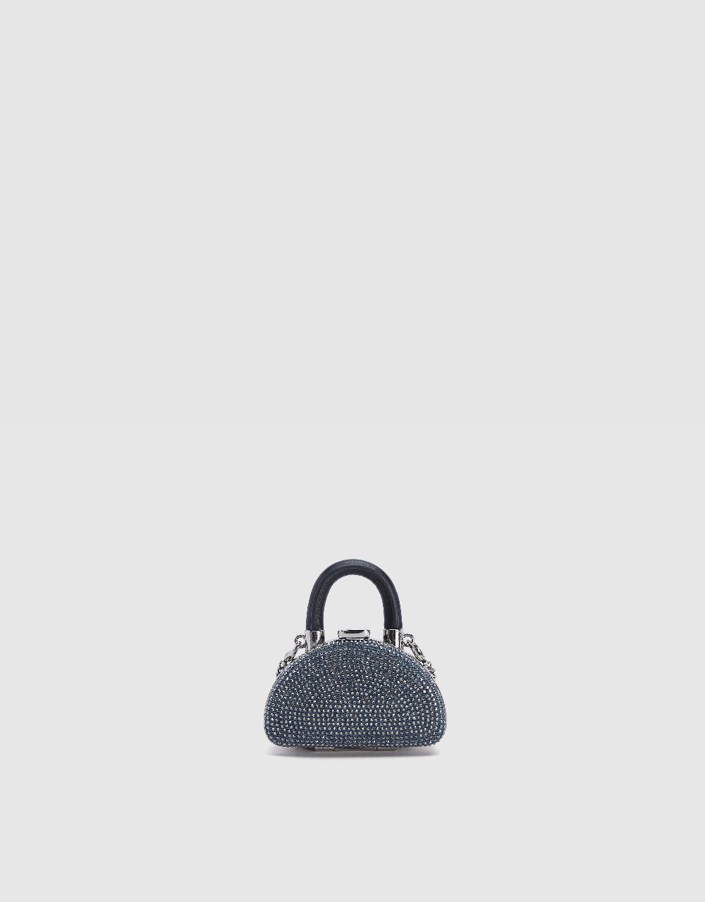 Rhinestone Décor Denim Mini Bag sold by Urban Revivo product image thumbnail 4