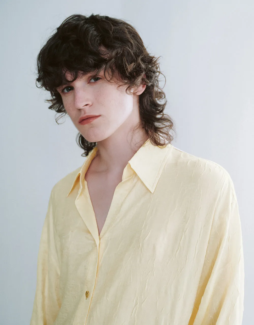 Textured Button Up Straight Shirt sold by Urban Revivo product image thumbnail 4