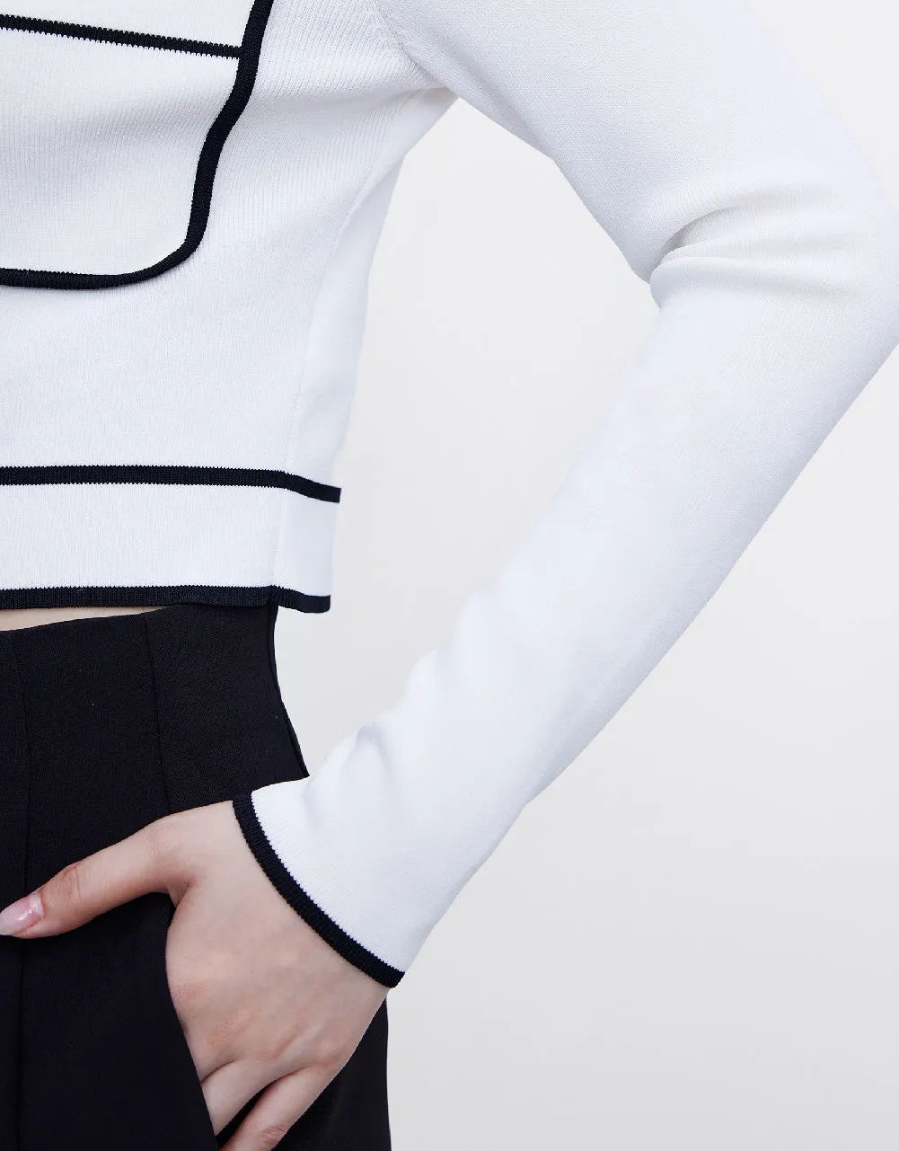 Pixel Knitted Cardigan sold by Urban Revivo product image thumbnail 5