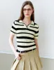 Striped Knitted T-Shirt sold by Urban Revivo
