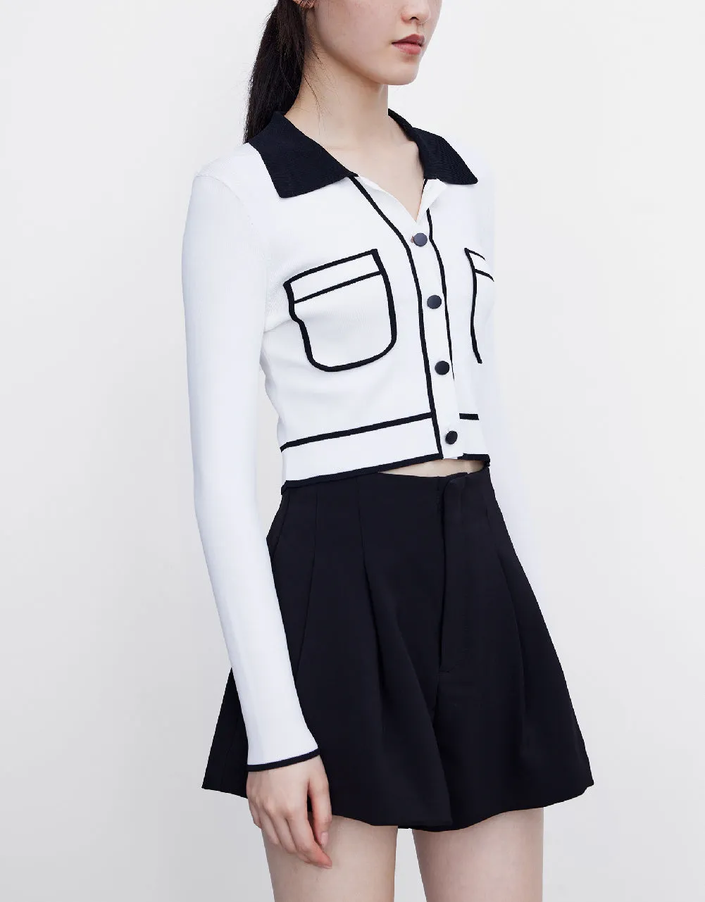 Pixel Knitted Cardigan sold by Urban Revivo product image thumbnail 3