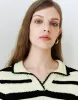 Striped Knitted T-Shirt sold by Urban Revivo