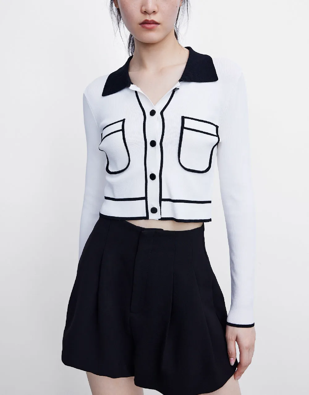 Pixel Knitted Cardigan sold by Urban Revivo product image thumbnail 2