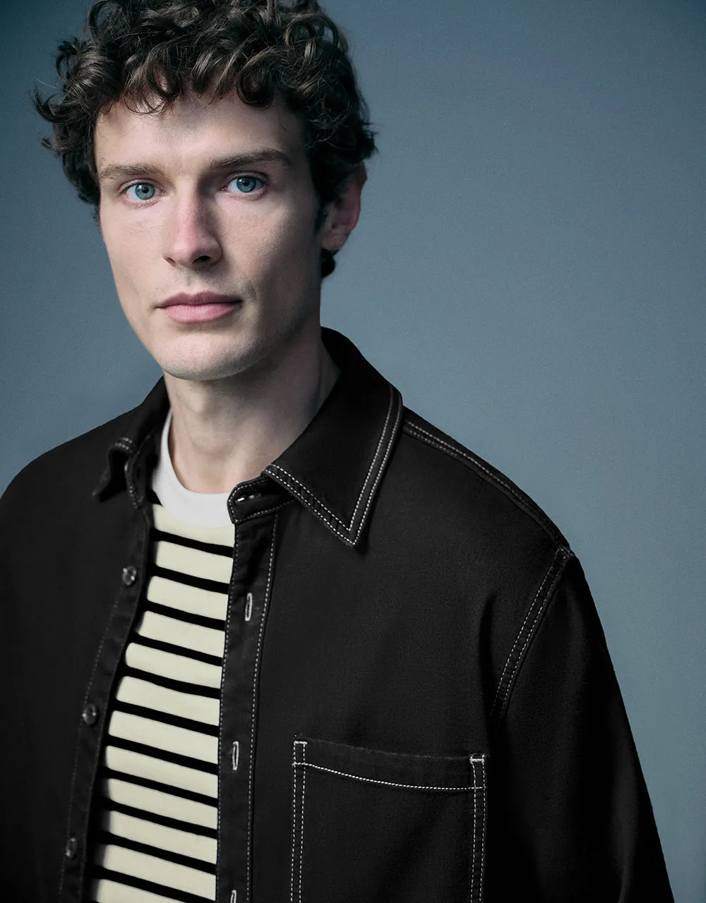 Button Up Denim Shirt sold by Urban Revivo product image thumbnail 4