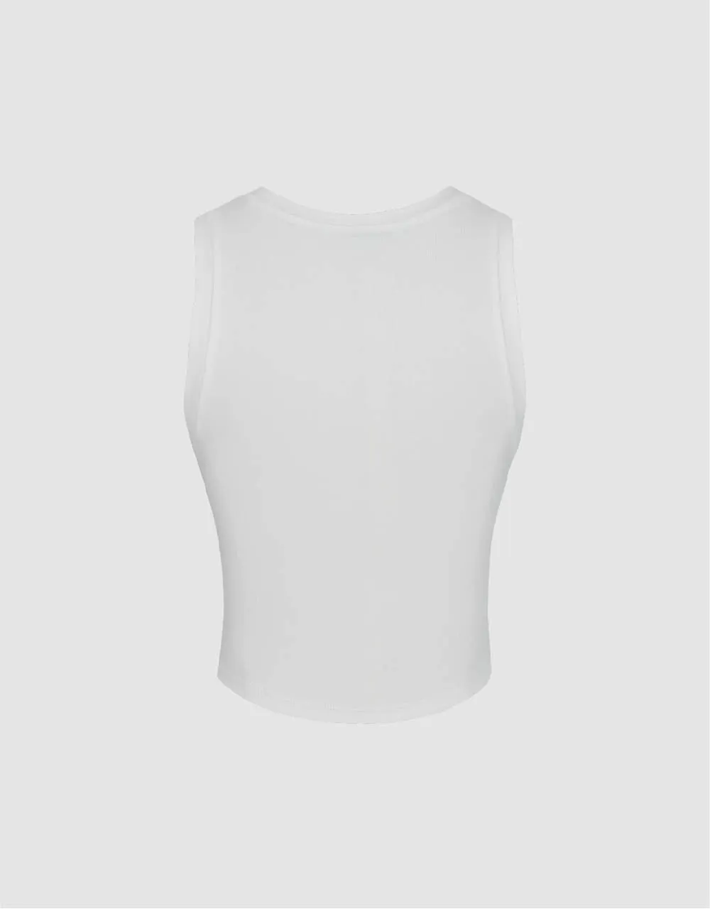 Crew Neck Knitted Tank Top sold by Urban Revivo product image thumbnail 5