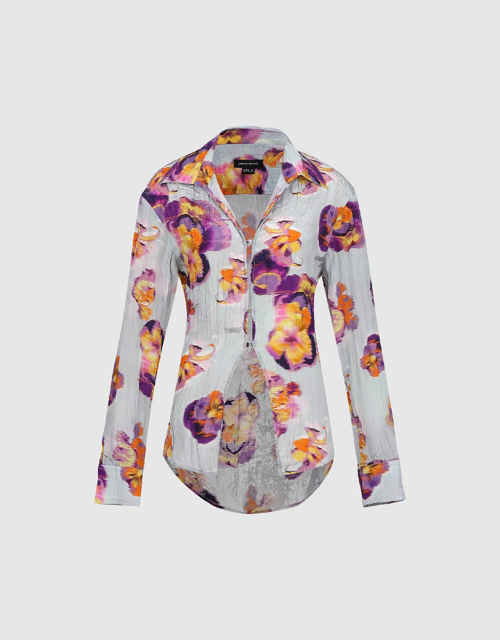 Flower Printed Shirt sold by Urban Revivo product image thumbnail 2