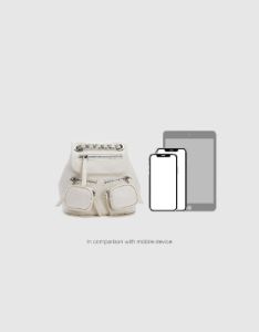 Vegan Leather Backpack sold by Urban Revivo