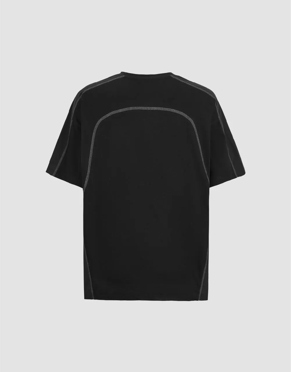 Crew Neck Straight T-Shirt sold by Urban Revivo product image thumbnail 5