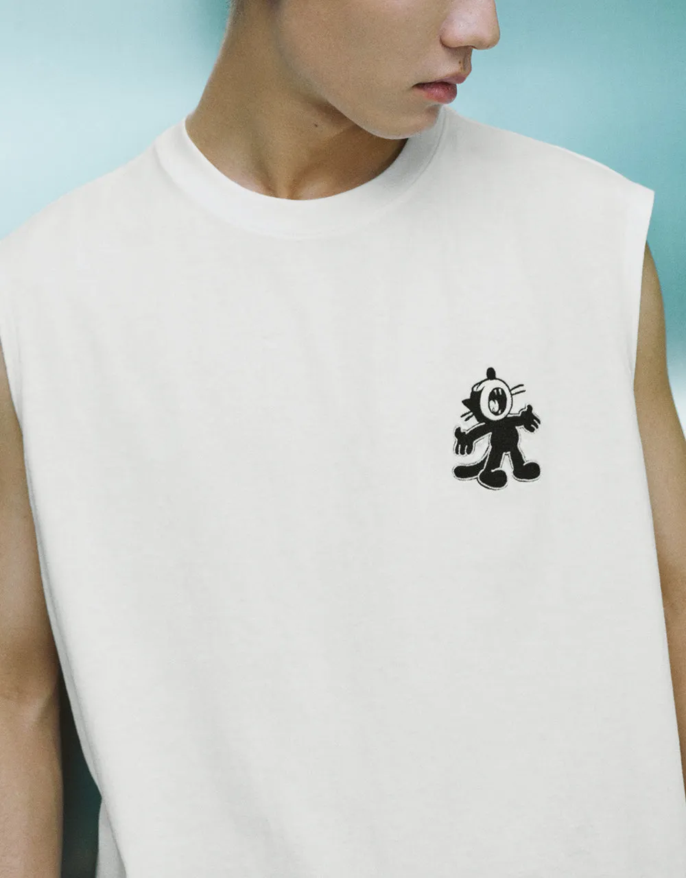 Loose Tank Top sold by Urban Revivo product image thumbnail 4