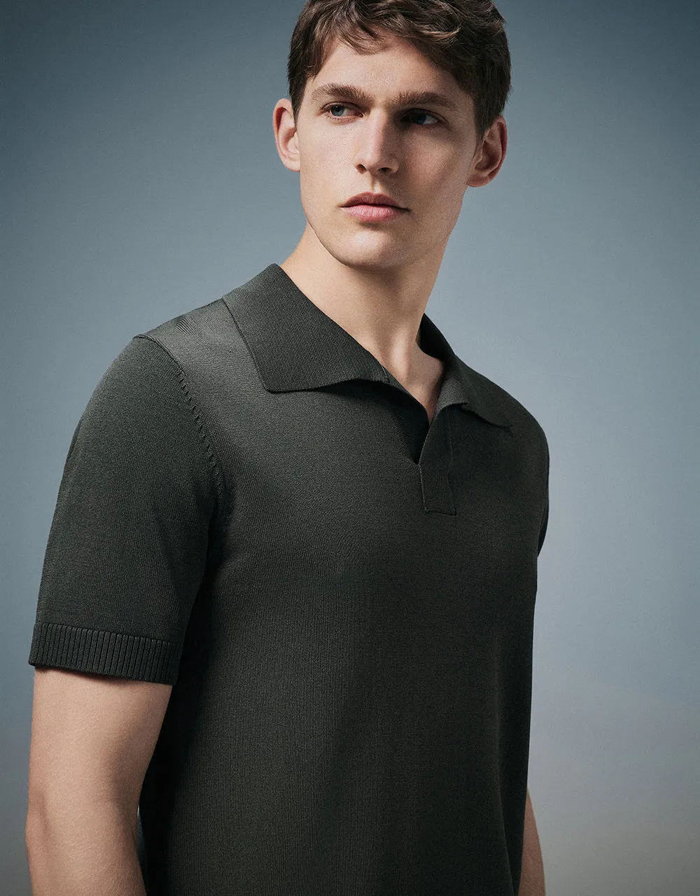 Knitted T-Shirt sold by Urban Revivo product image thumbnail 4