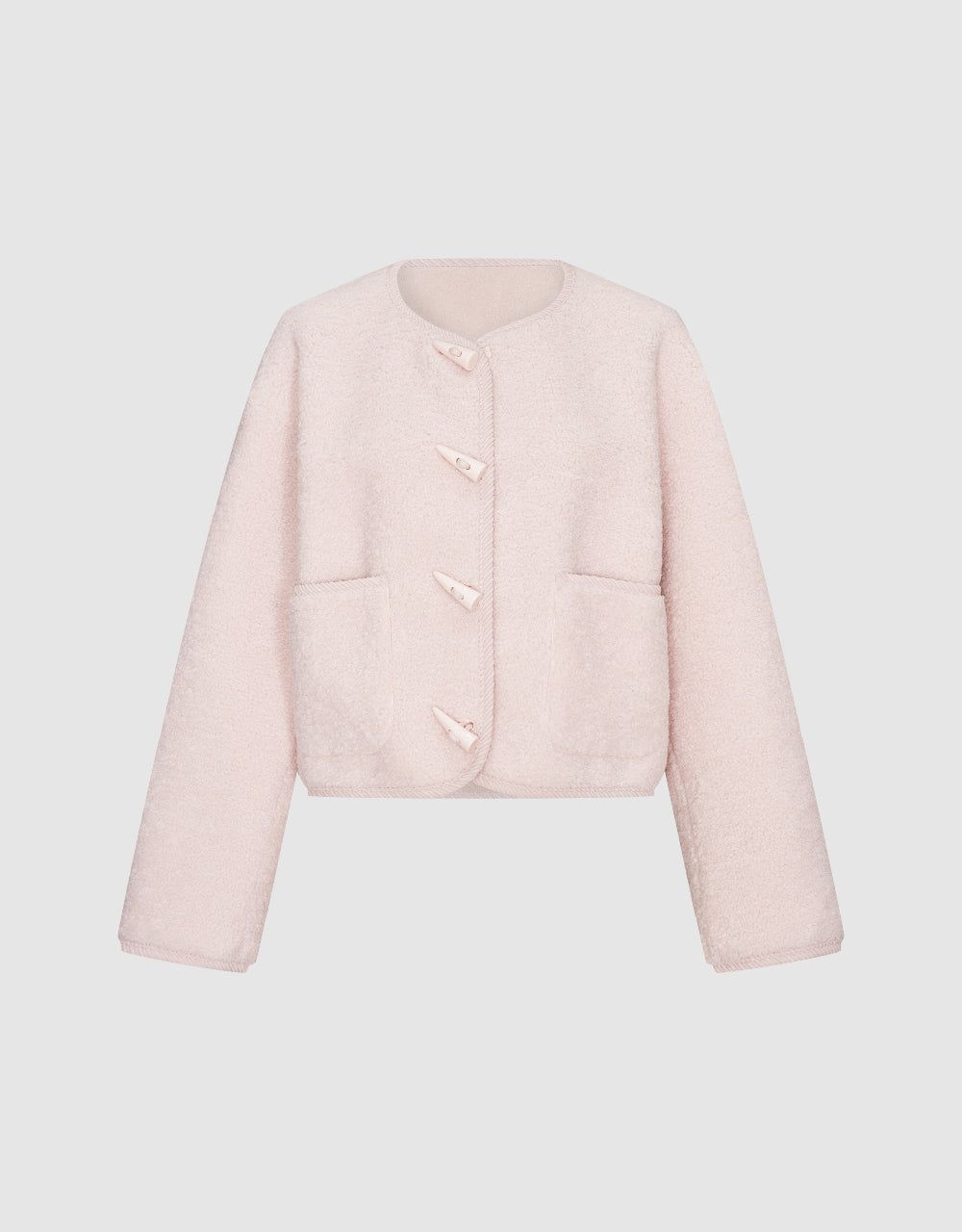 Furry Straight Jacket sold by Urban Revivo product image thumbnail 2