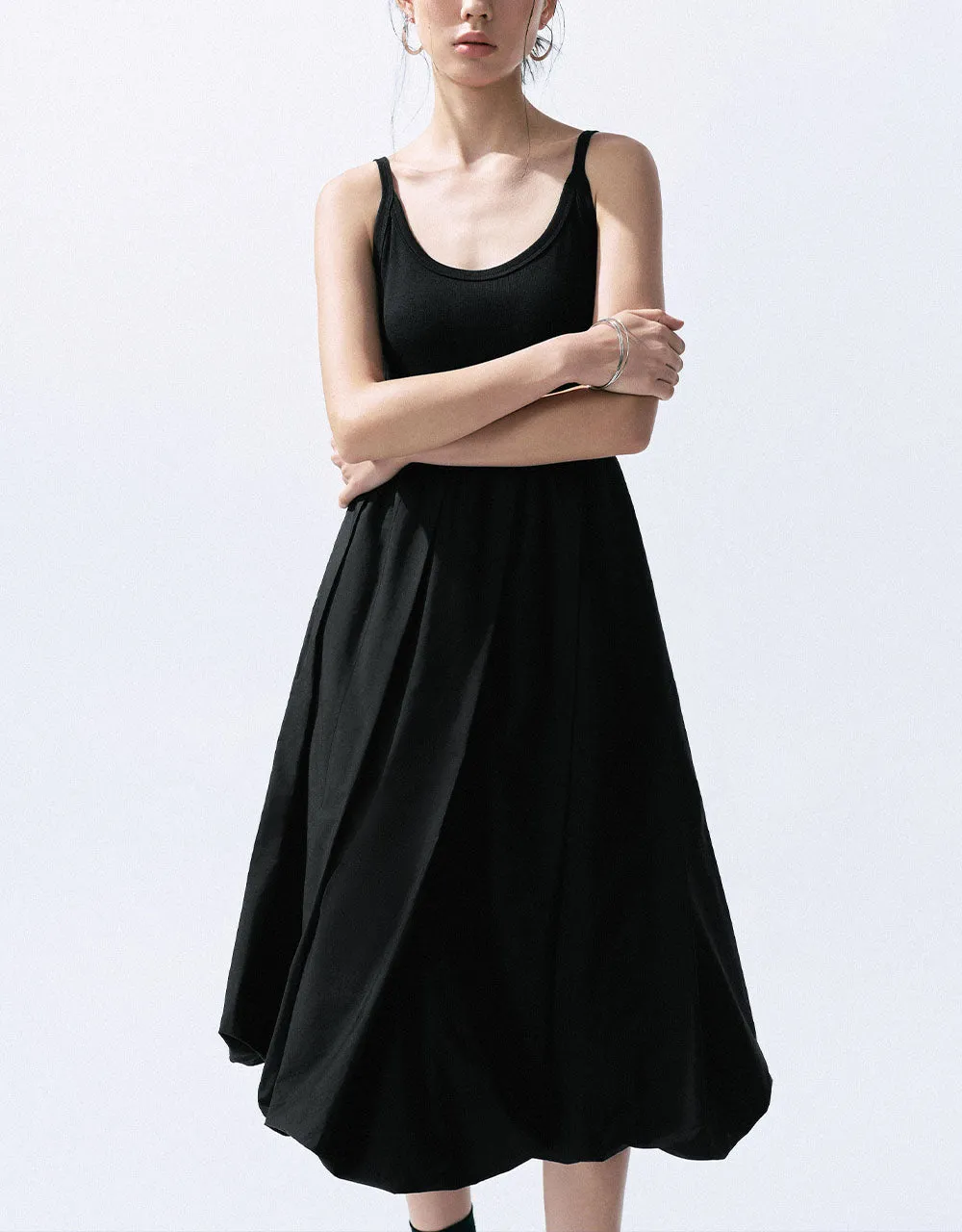 U Neck A-Line Cami Dress sold by Urban Revivo product image thumbnail 2
