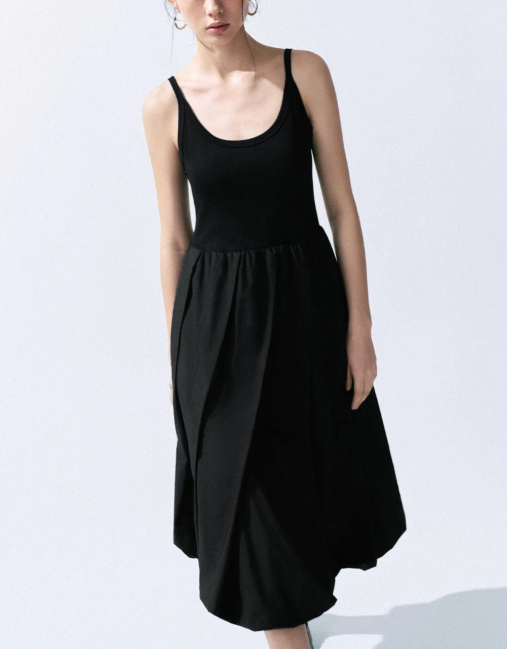 U Neck A-Line Cami Dress sold by Urban Revivo product image thumbnail 3