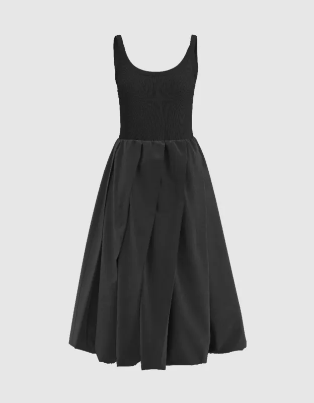 U Neck A-Line Cami Dress sold by Urban Revivo