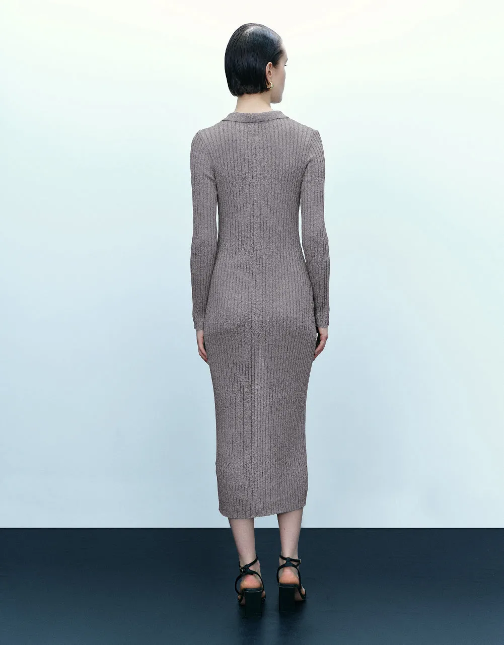 Skinny Knitted Dress sold by Urban Revivo product image thumbnail 4