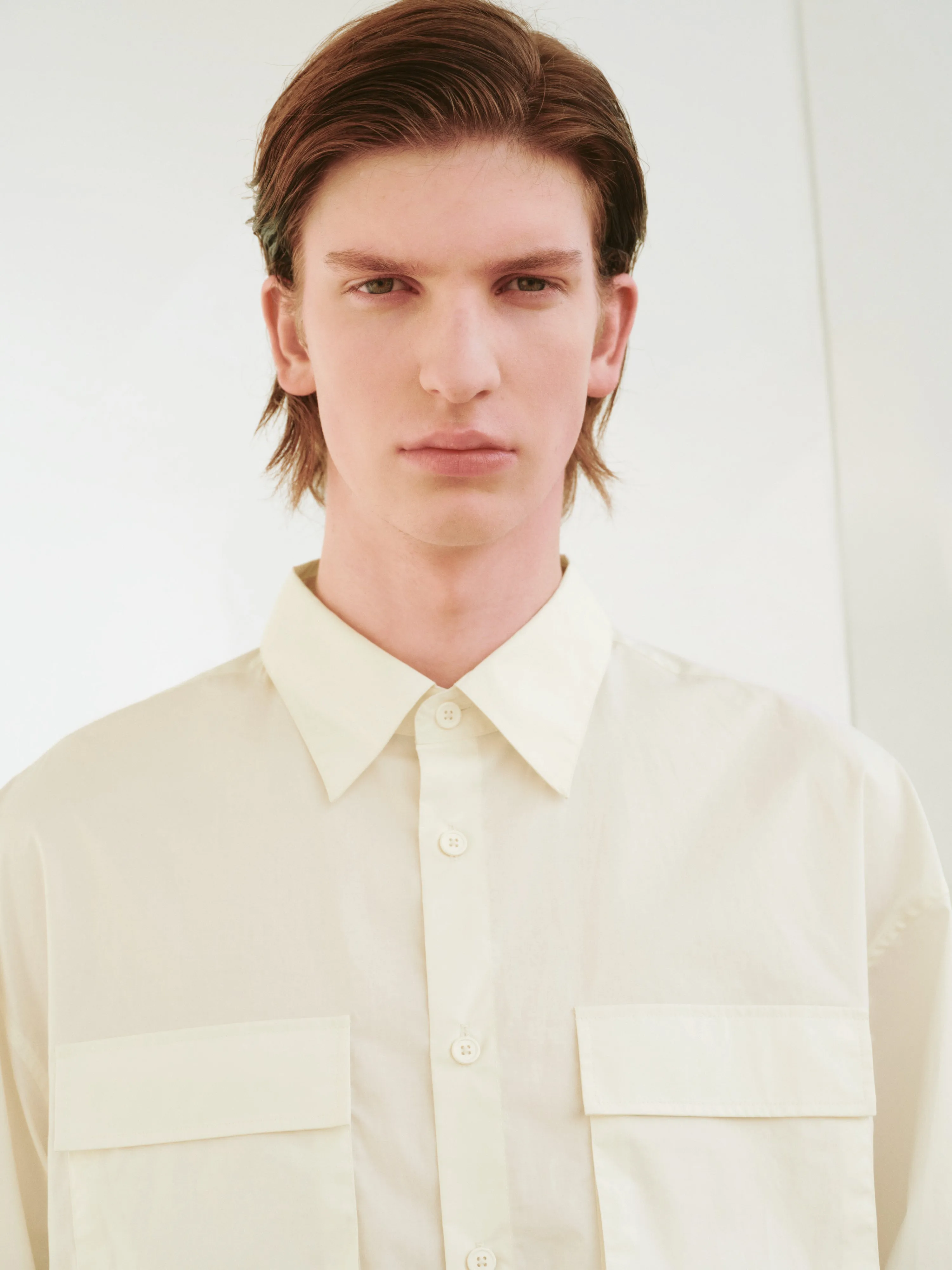 Button Up Loose Shirt With Pockets sold by Urban Revivo product image thumbnail 4