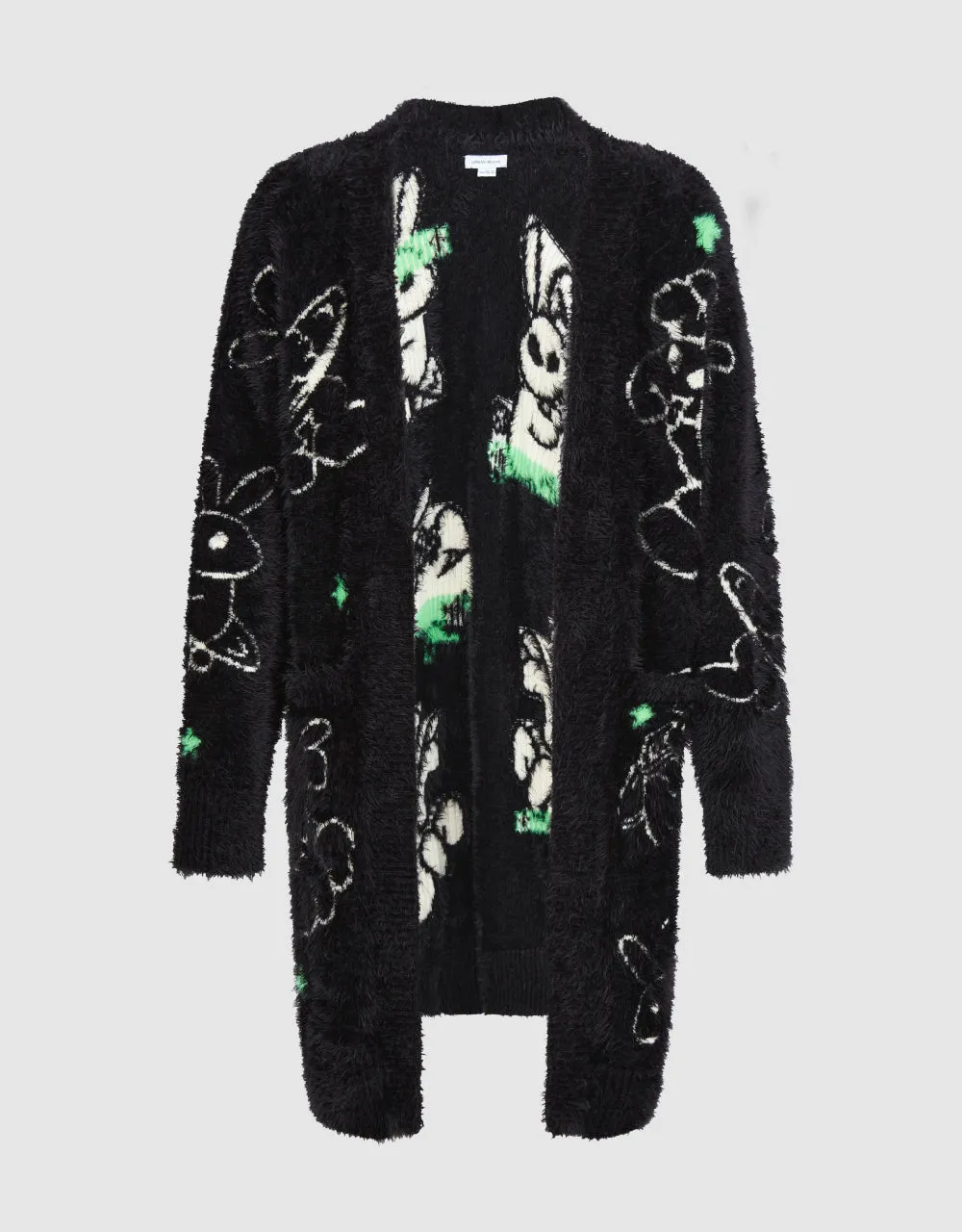 Printed Knitted Cardigan sold by Urban Revivo product image thumbnail 3