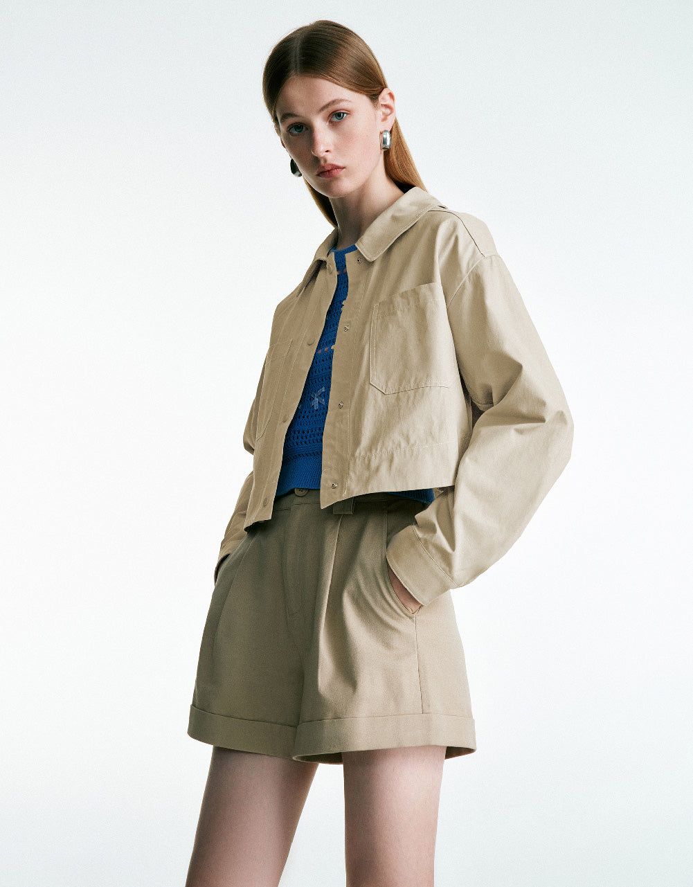Button Up A-Line Jacket sold by Urban Revivo product image thumbnail 3