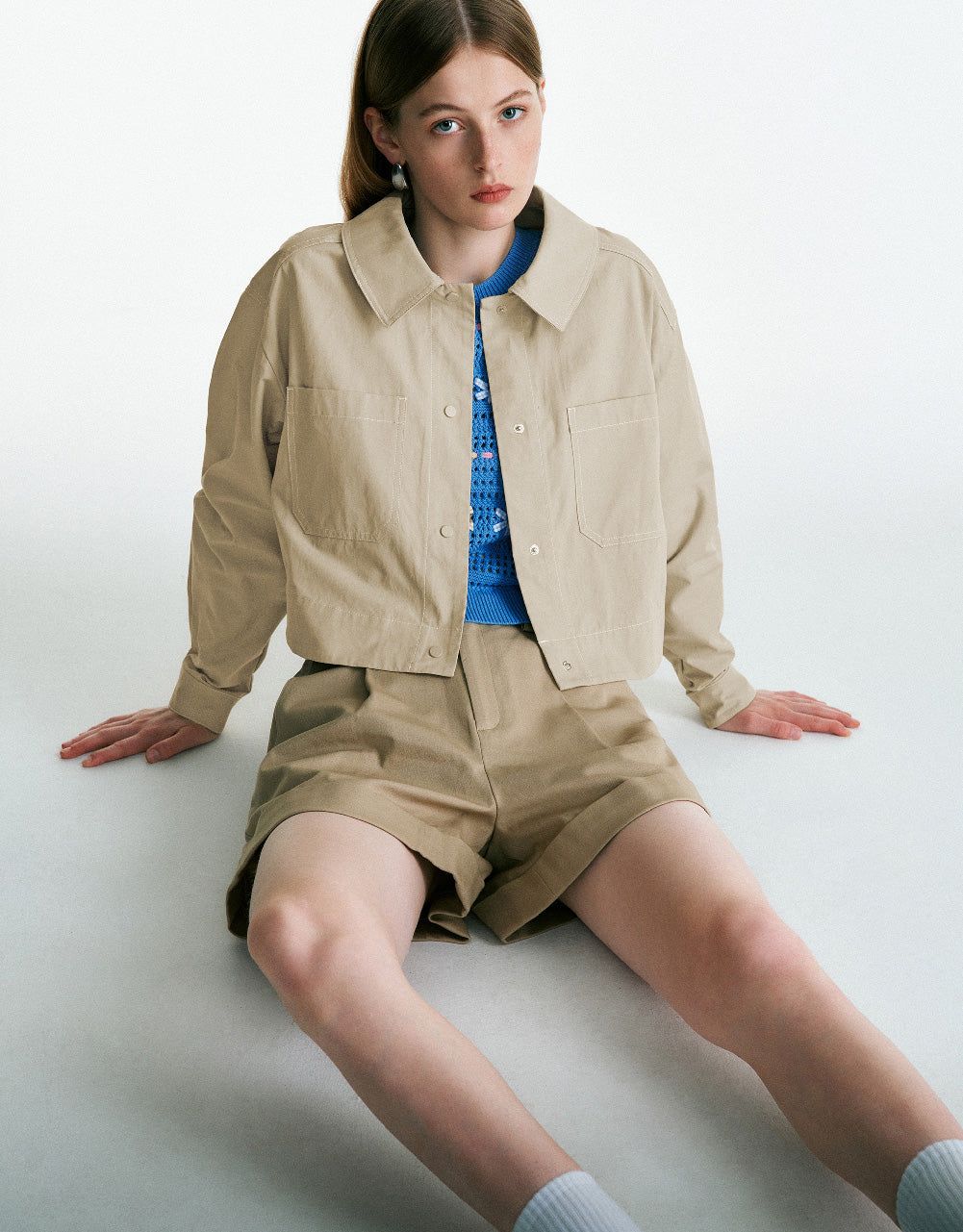 Button Up A-Line Jacket sold by Urban Revivo product image thumbnail 5