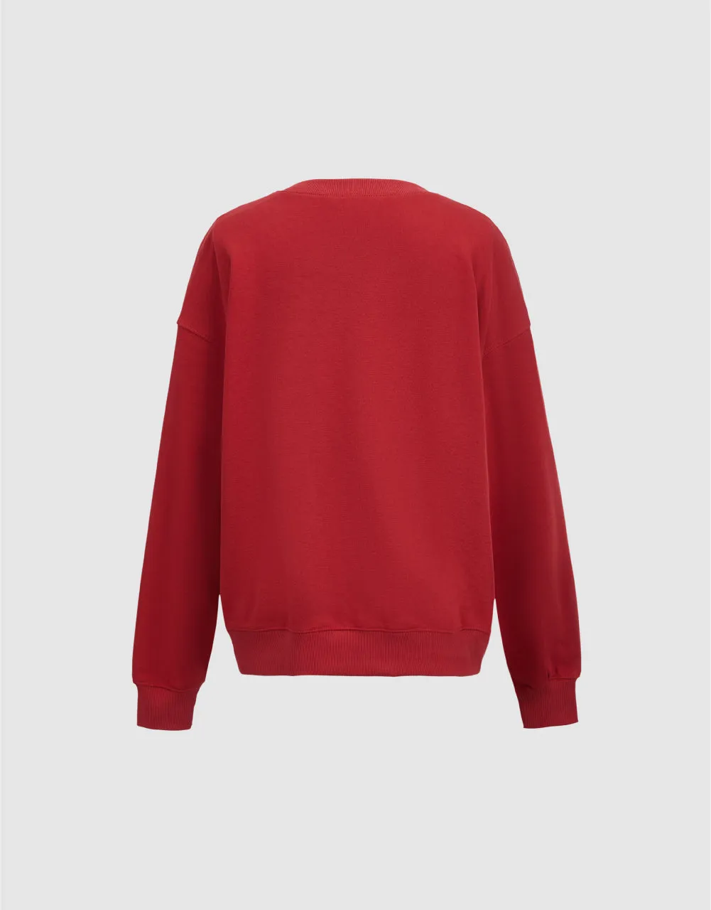 Bunny Print Sweatshirt sold by Urban Revivo product image thumbnail 4