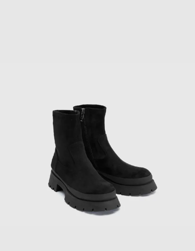 Round Toe Booties sold by Urban Revivo