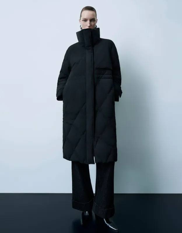 Stand Collar Down Jacket sold by Urban Revivo