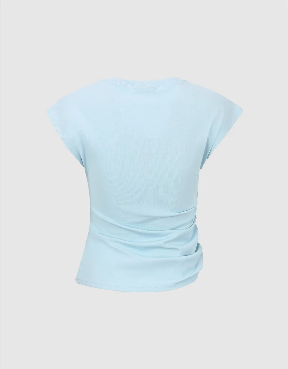 Crew Neck Skinny T-Shirt sold by Urban Revivo product image thumbnail 5