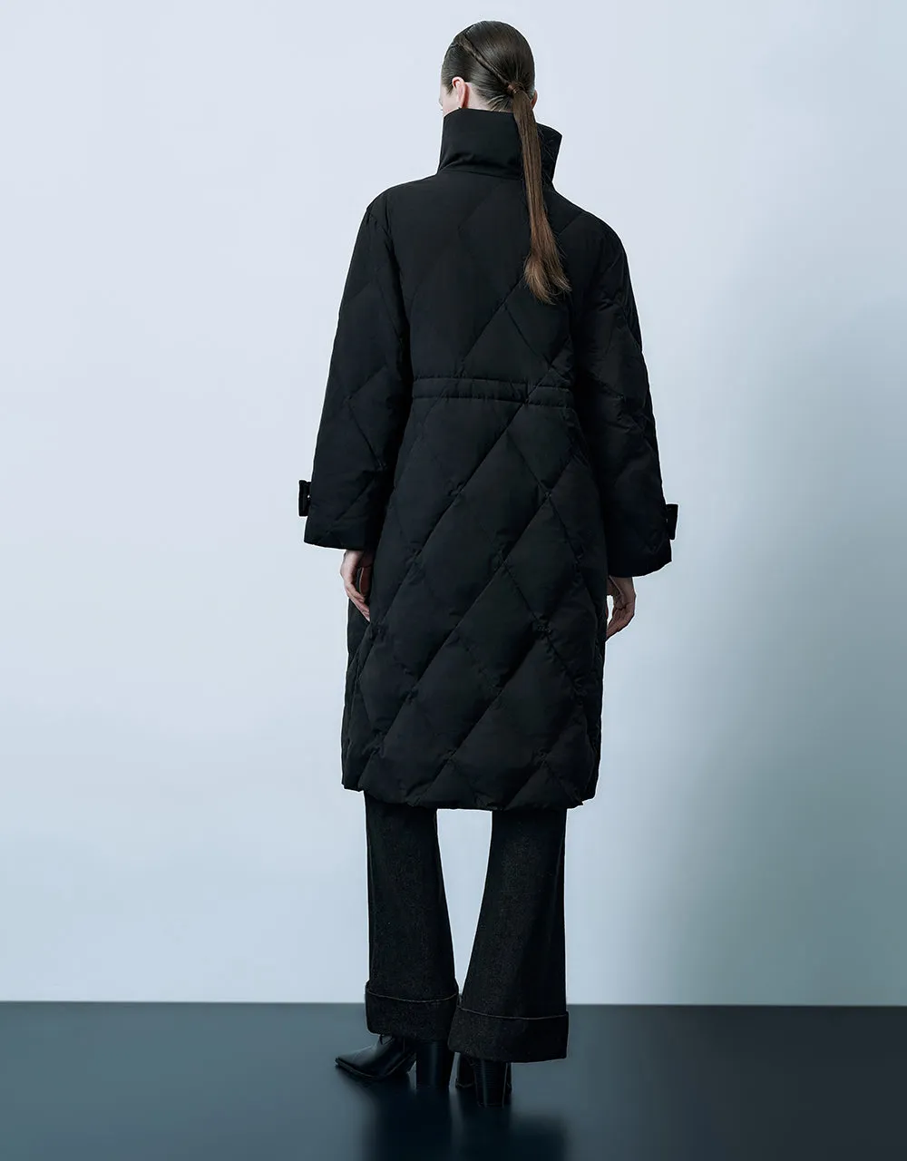 Stand Collar Down Jacket sold by Urban Revivo product image thumbnail 3