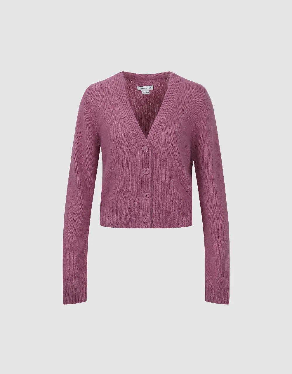 V-Neck Knitted Cardigan sold by Urban Revivo product image thumbnail 2