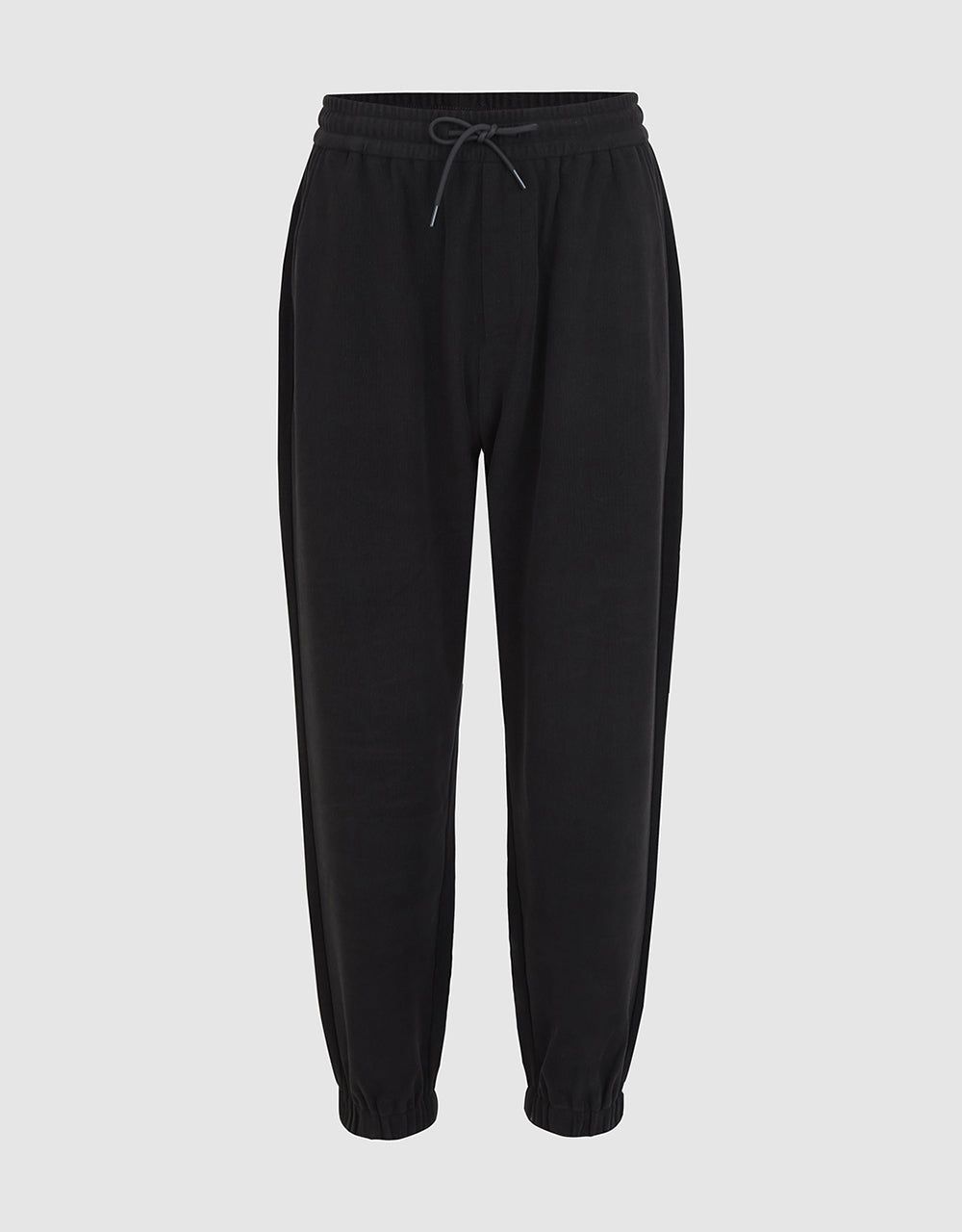 Drawstring Waist Knitted Jogger Pants sold by Urban Revivo