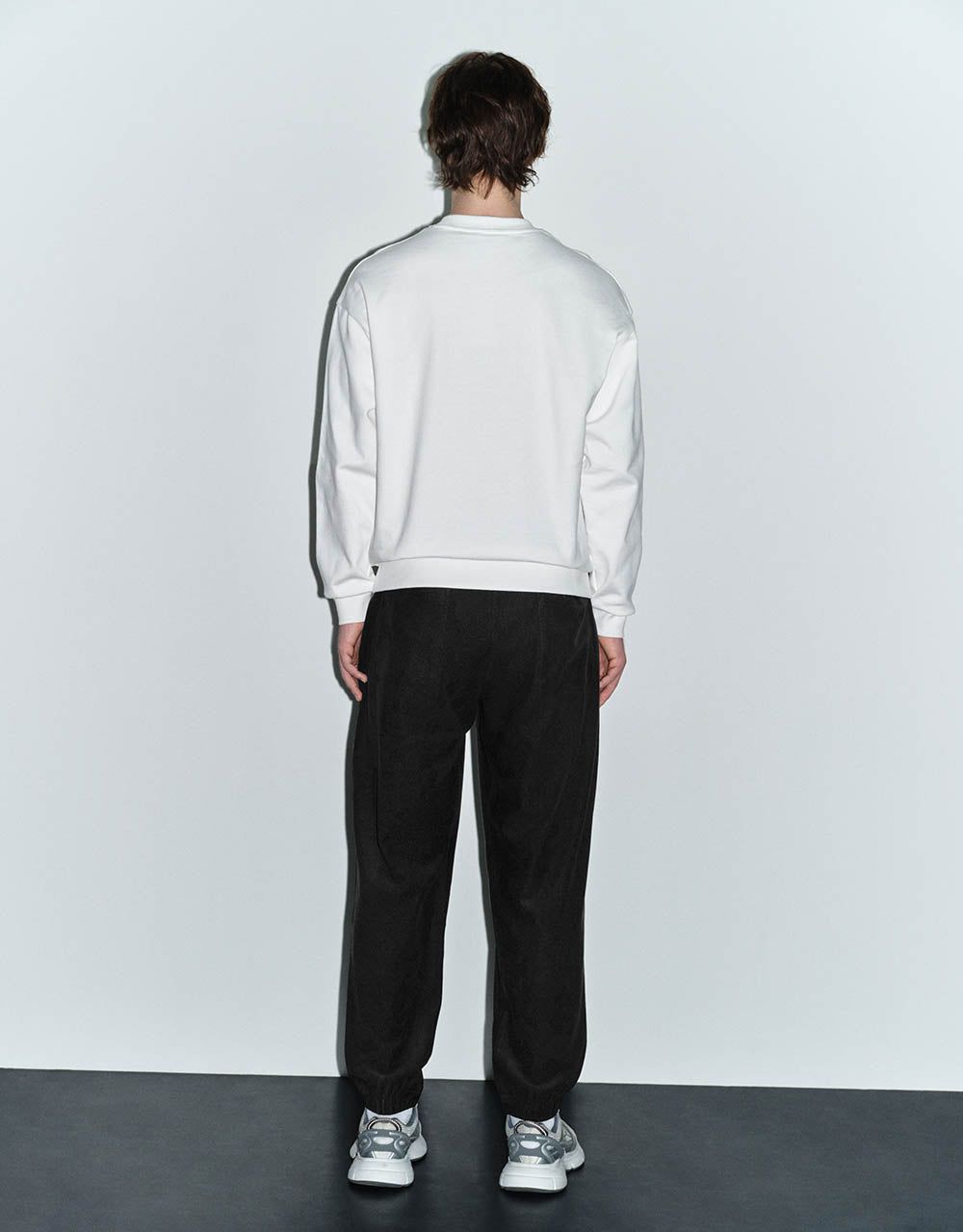 Drawstring Waist Knitted Jogger Pants sold by Urban Revivo product image thumbnail 5