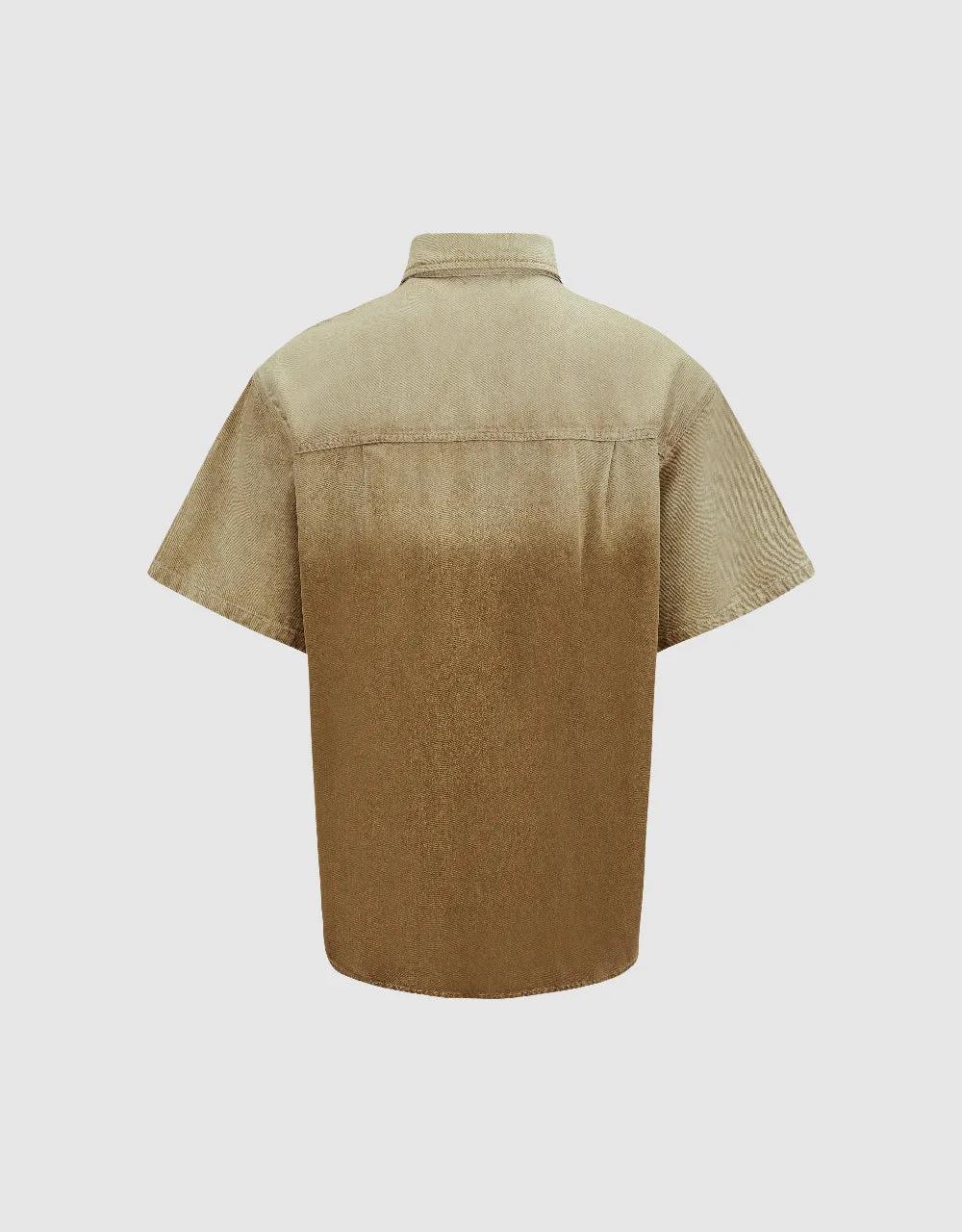 Gradient Denim Shirt sold by Urban Revivo product image thumbnail 5