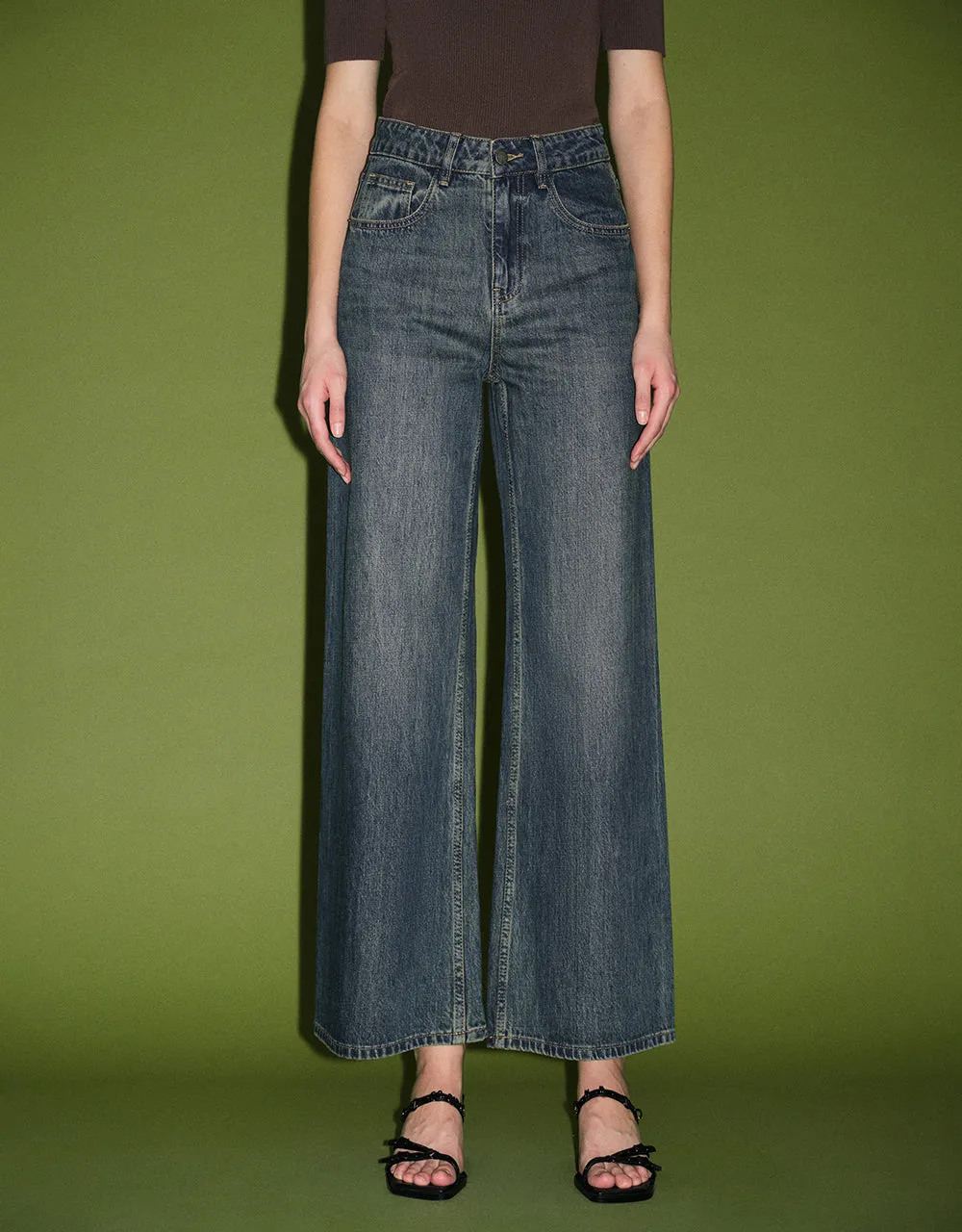 Wide-Leg Jeans sold by Urban Revivo product image thumbnail 2