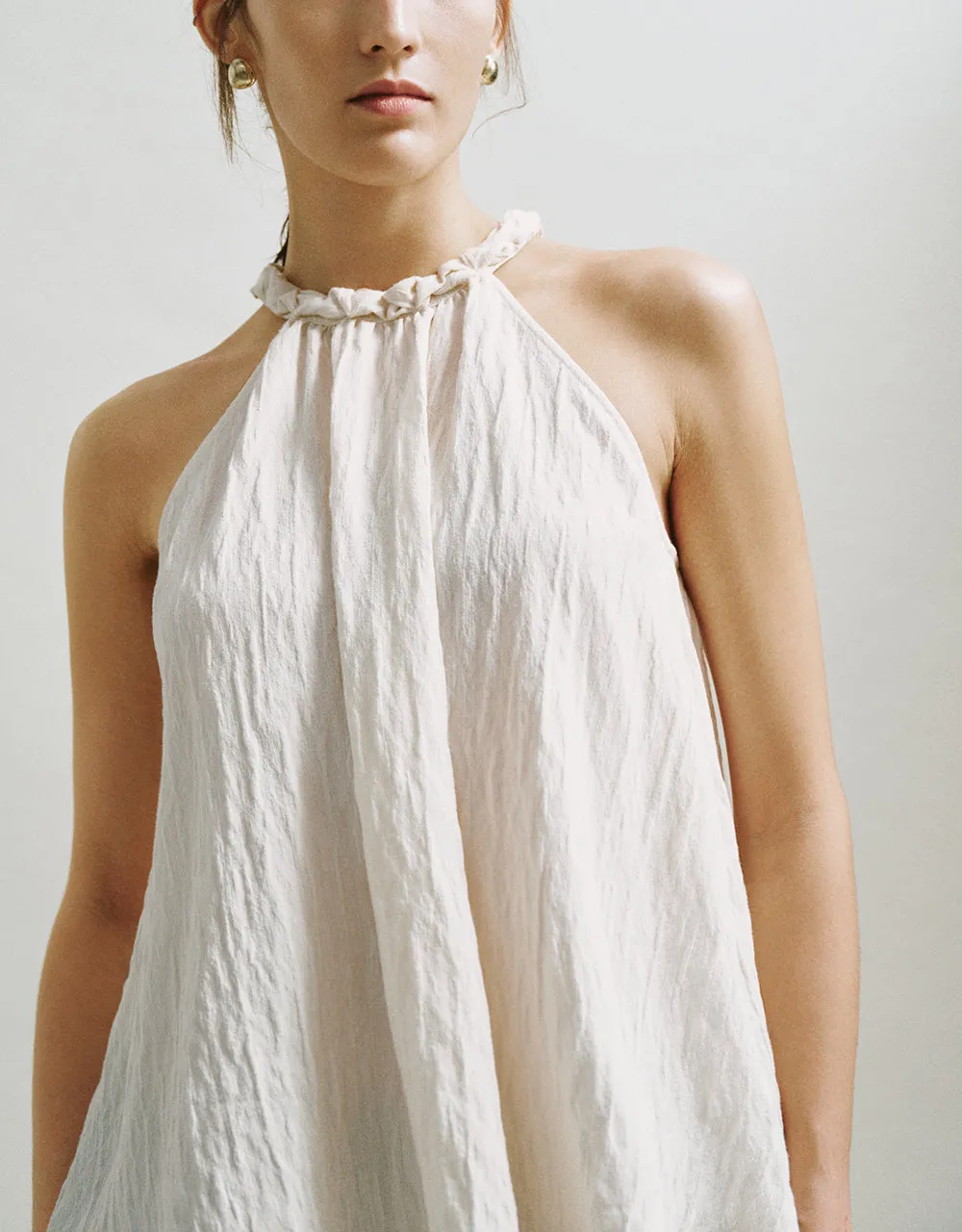 Halter Neck A-Line Cami Top sold by Urban Revivo product image thumbnail 3