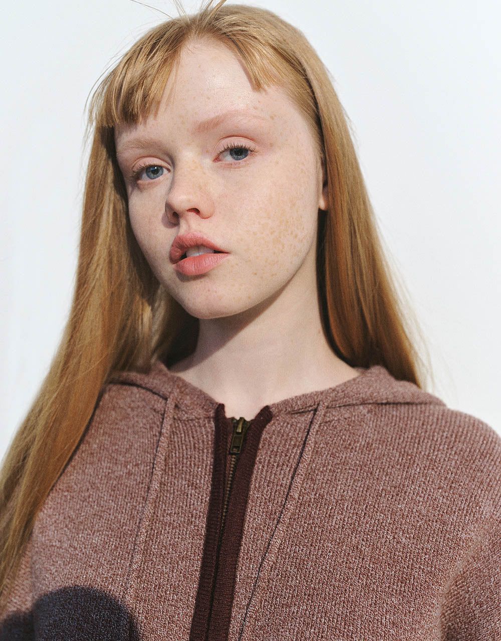 Zipper Front Hooded Knitted Cardigan sold by Urban Revivo product image thumbnail 5