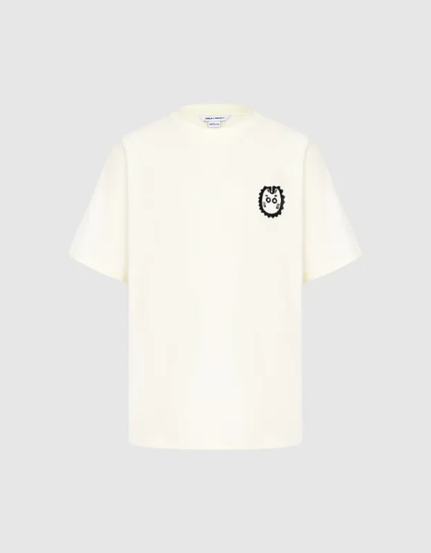 Crew Neck Straight T-Shirt sold by Urban Revivo