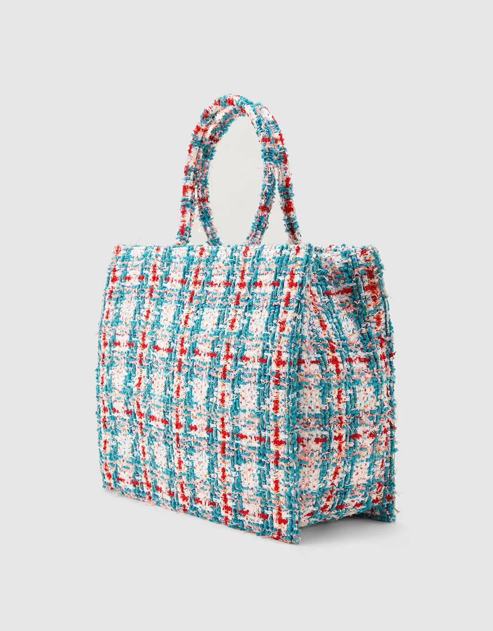 Tweed Tote Bag sold by Urban Revivo product image thumbnail 3