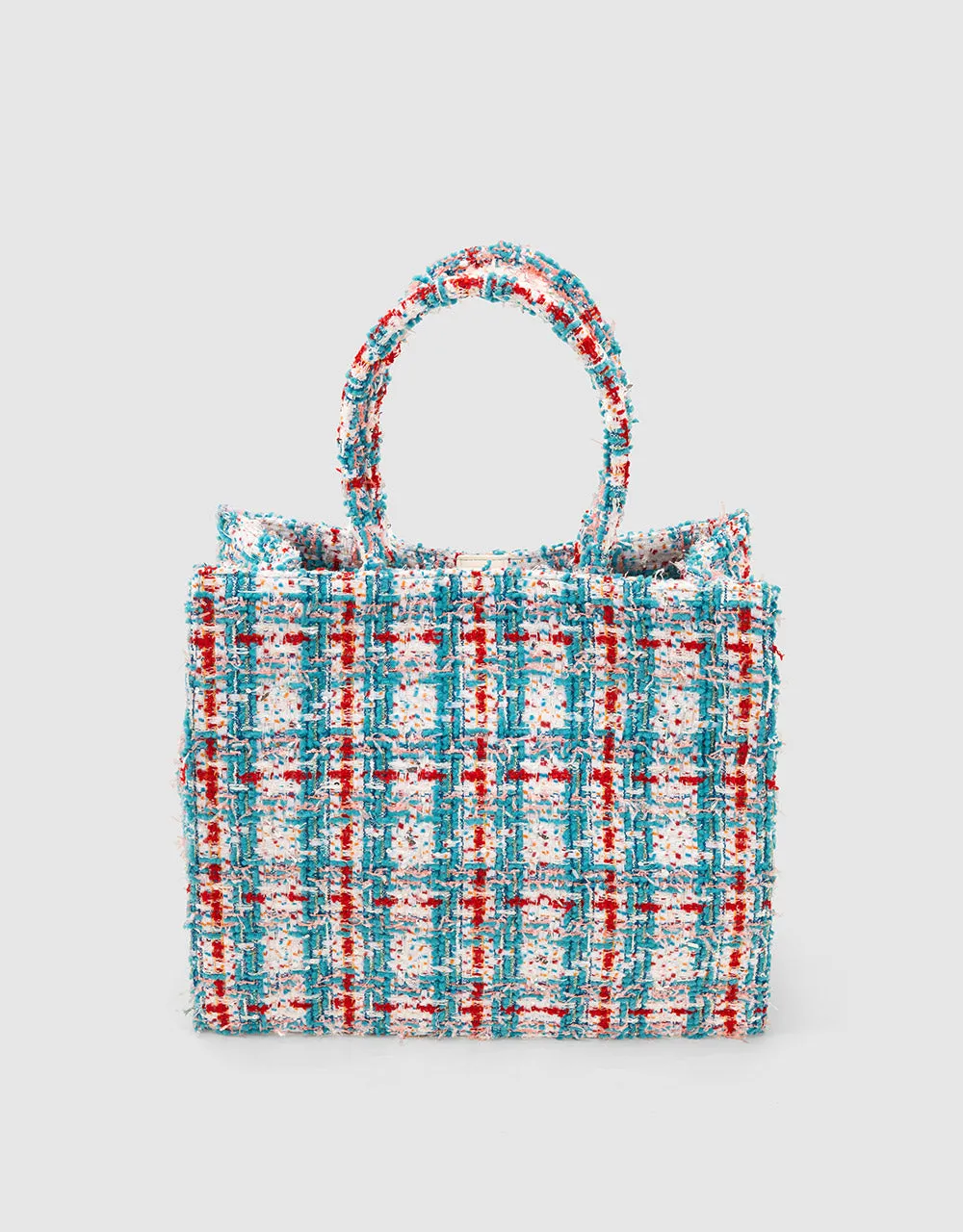 Tweed Tote Bag sold by Urban Revivo product image thumbnail 2