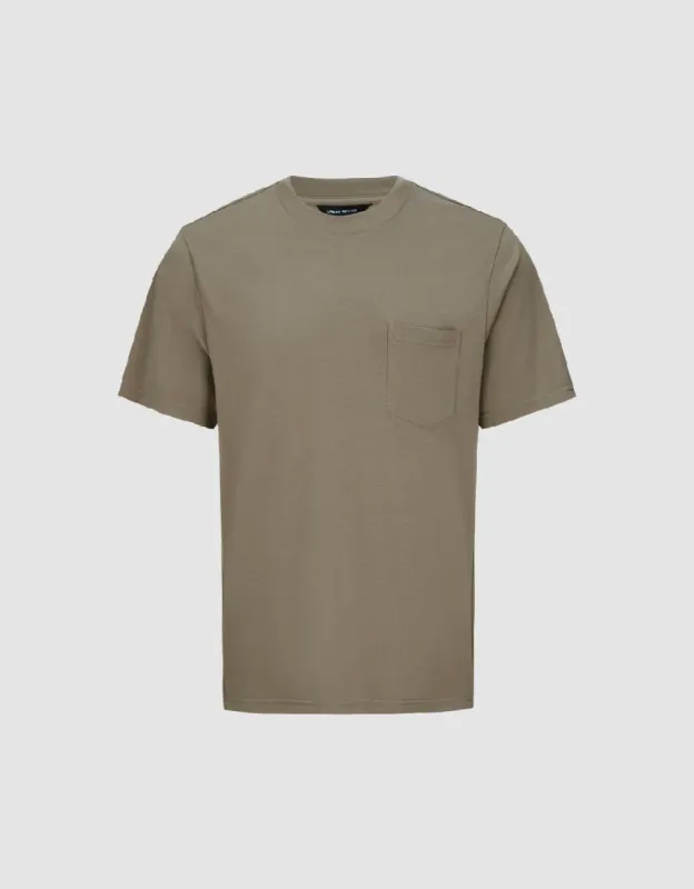 Crew Neck Loose T-Shirt sold by Urban Revivo