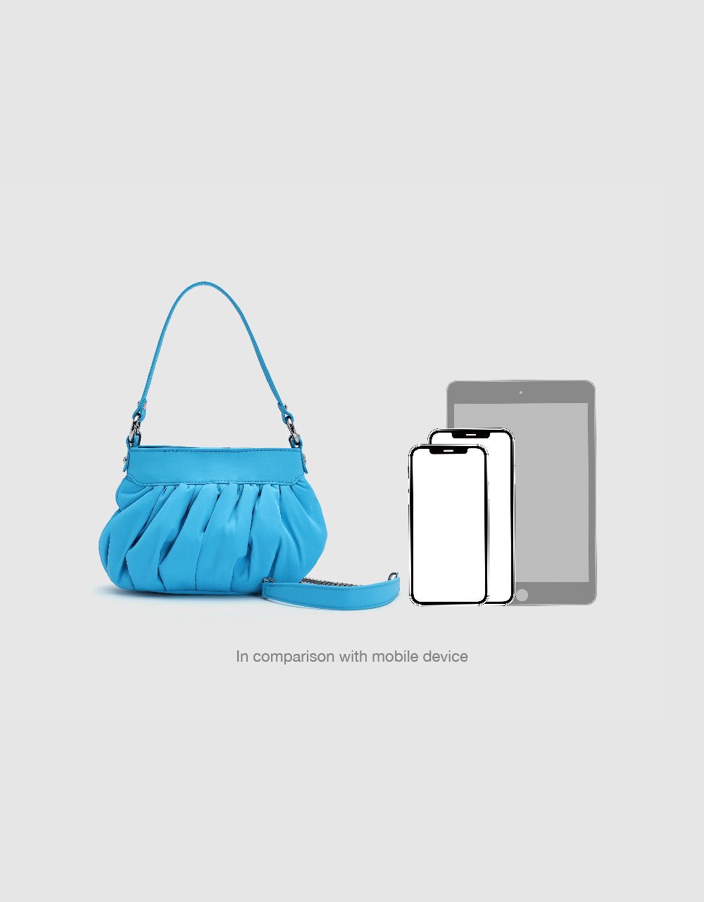 Ruched Shoulder Bag sold by Urban Revivo product image thumbnail 3