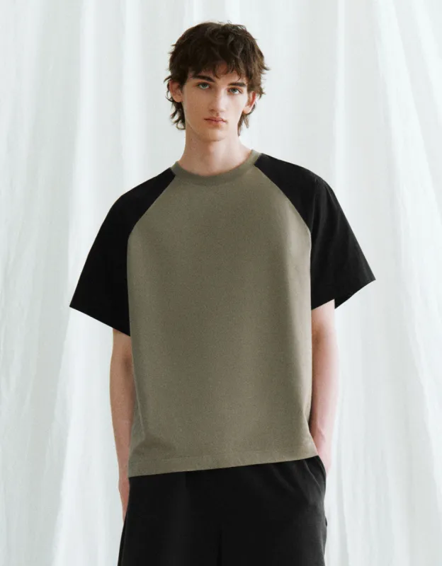 Crew Neck Straight T-Shirt sold by Urban Revivo