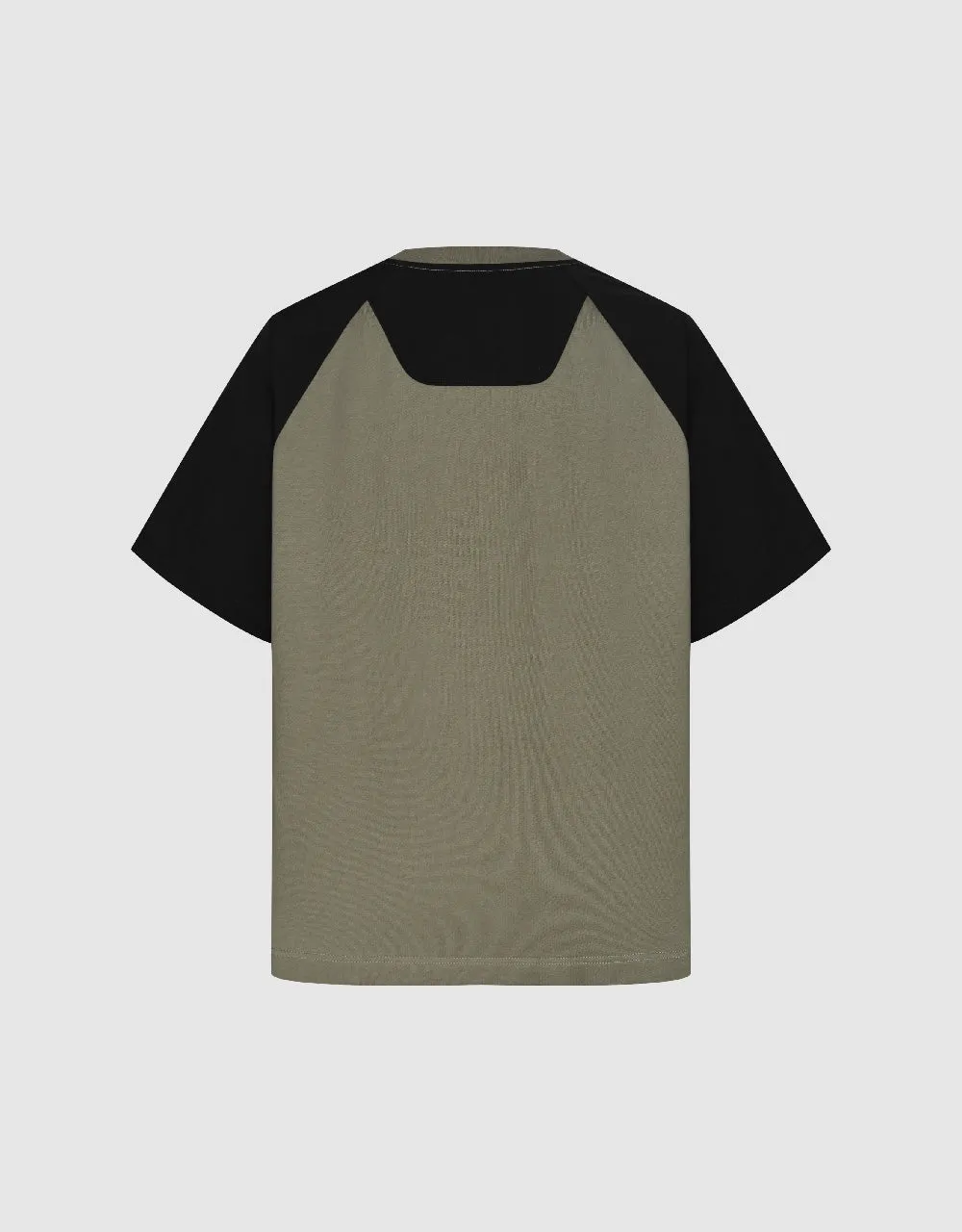 Crew Neck Straight T-Shirt sold by Urban Revivo product image thumbnail 5