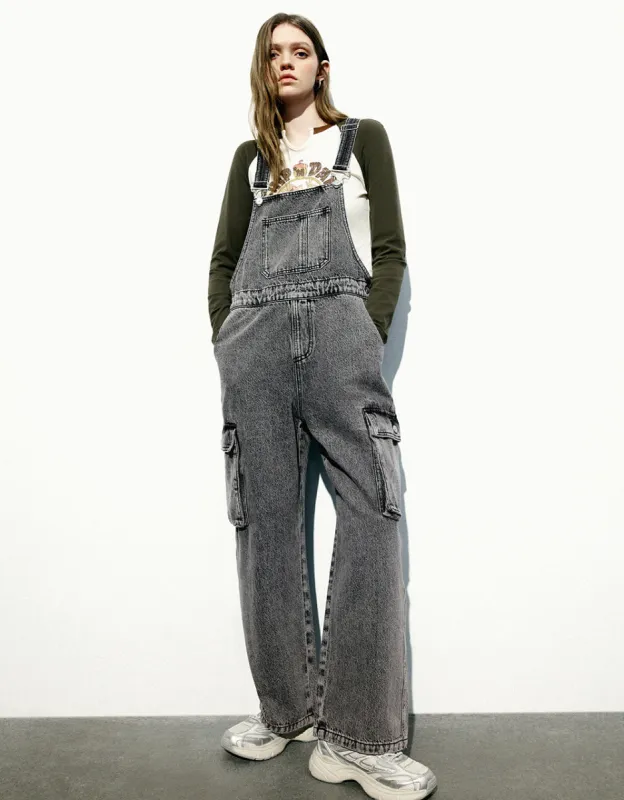 Long Denim Overall sold by Urban Revivo