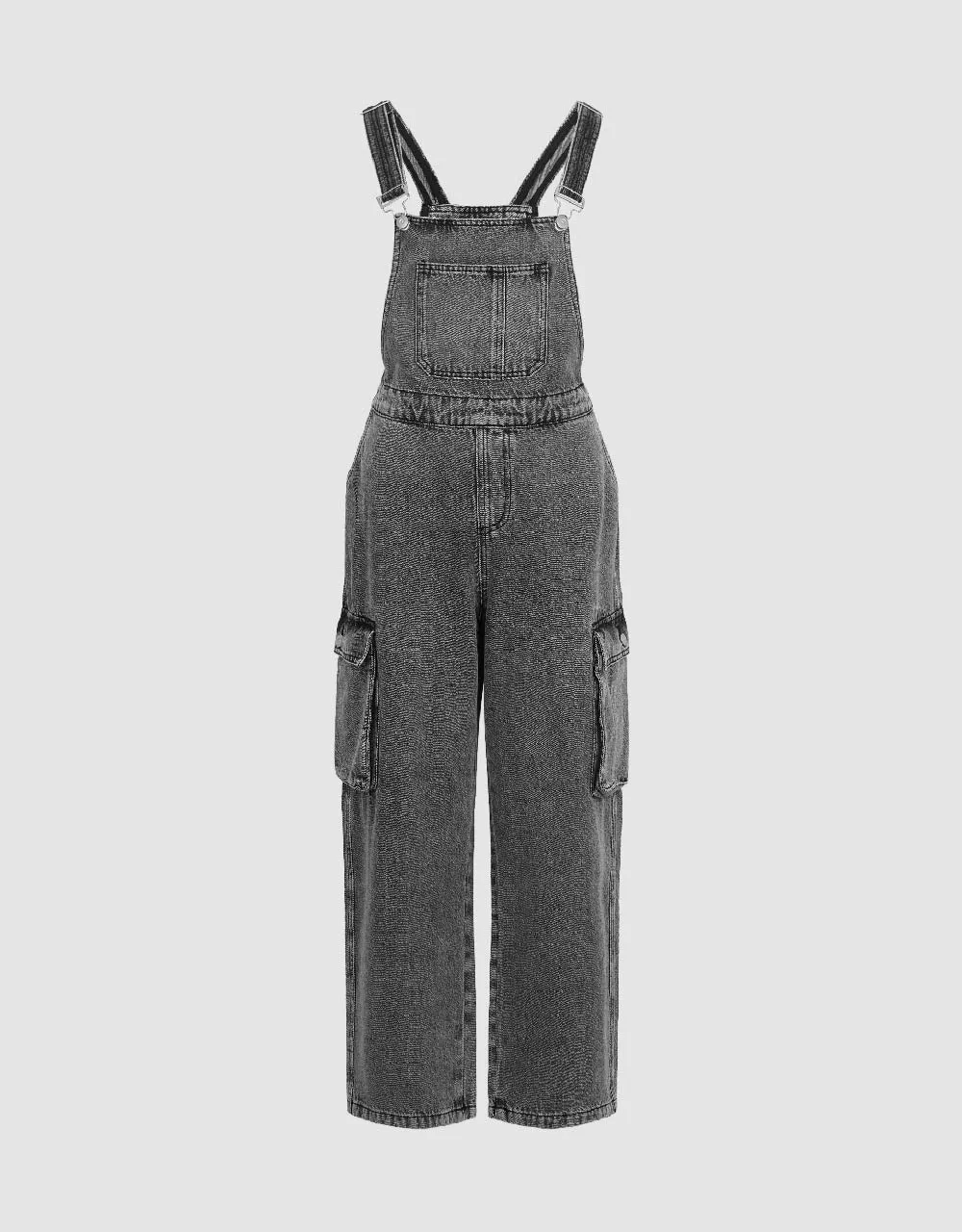 Long Denim Overall sold by Urban Revivo product image thumbnail 2